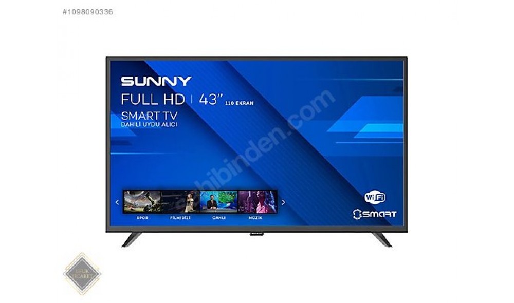 Sunny SN43DAL540 FULL HD 43" 109 Ekran Uydu Alıcılı webOS Smart LED TV