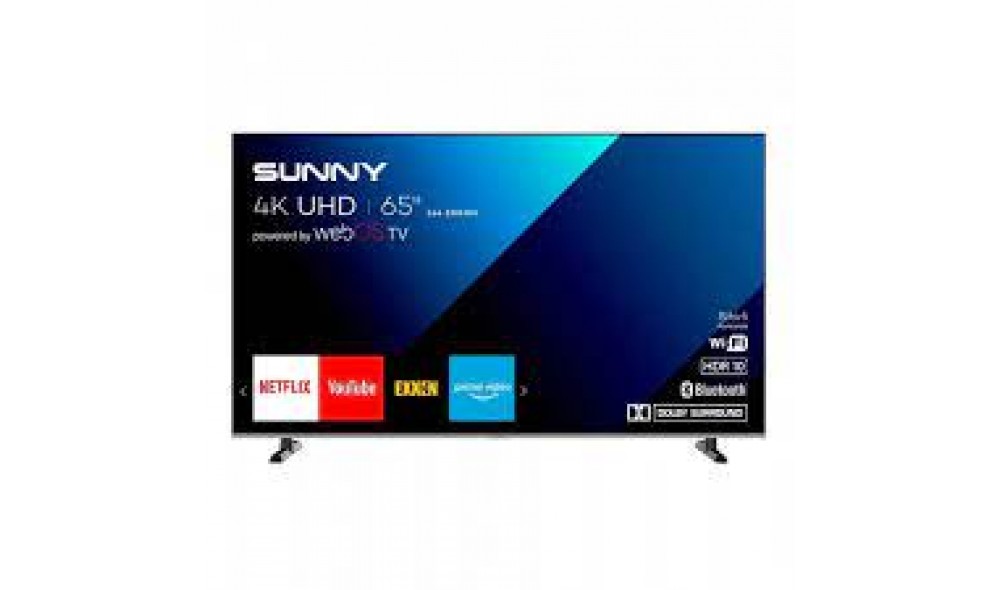 Sunny SN65FMN252 Frameless 4K Ultra HD 65" 165 Ekran Uydu Alıcılı webOS Smart LED TV