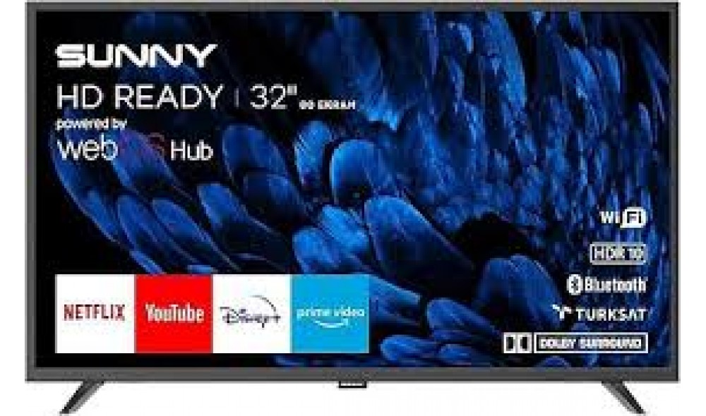 Sunny SN32DAL540 HD 32" 82 Ekran Uydu Alıcılı webOS Smart LED TV